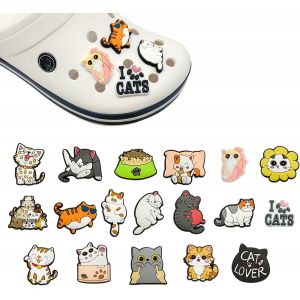 Kalanka-18 Chaussure Charms Accessoires - Chaussures De Dessin Animé Charme - Charms Pour Chaussures - Peut Être Utilisé Comme Accessoires De Chaussures,Cadeaux D'anniversaire,Décorations Pour La Mai - Neuf