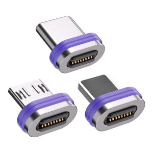 JGD-C&acirc;ble magn&eacute;tique USB-C - Charge rapide et donn&eacute;es - Puce 2025 - 240 W - 48 V/5 A - 180&deg; - Confortable et compatible avec Car Play, t&eacute;l&eacute;phone portable, tablette, ordinateur portable - C&acirc;ble de cha - Neuf