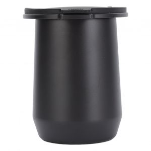 Hjlian Gobelet Doseur En Alliage D'aluminium Avec Couvercle Anti-Poussiere En Silicone Pour Machine A Cafe Breville Serie 8, Noir - Neuf