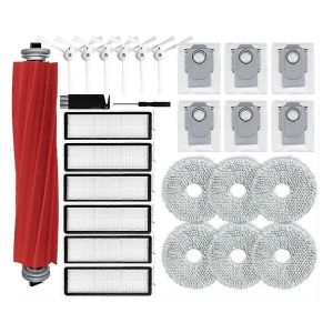 27PCS pour les aspirateurs robots Q MaxV ou P10 Pro Remplacer la pièce Filtre de brosse latérale principale - Neuf