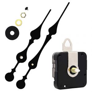 16mm Quartz Bricolage Horloge Murale Kit Moteur Mécanisme Mouvement Grande Pique Horloge Pièces Réparation Remplacement Mo - Neuf