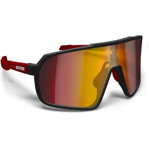 Lunettes De Cyclisme Vtt Running Sport Pour Hommes Femmes En Tr90 Protection 100% Uv Grand Verre Antibuée Mod. Gemini[Z1786] - Neuf