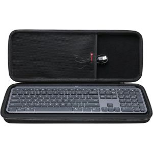 Dur ?tui pour Compatible logitech MX Keys s/Plus/logitech MX Keys Mini Advanced Wireless Illuminated Keyboard (Noir) - Neuf