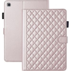 Kal-Coque Pour Samsung Galaxy Tab A7 10.4 Pouces 2022/2020 Sm-T500/T505/T507 Business Cuir Pu Tablet Étui Pour Galaxy Tab A7 Avec Fente Pour Carte Fonction Stand Or Rose - Neuf