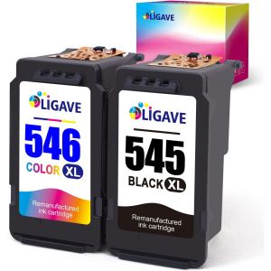 ChenQuanSarl-Cartouche 545-546 545 Xl 546 Xl Pg 545 Cl 546 Remplacement Pour Encre Canon 545 546 Canon 545 Xl 546 Xl Cartouches D'Encre Pour Canon Pixma Tr4550 Ip2850 Mg2400 (1 Noir, 1 Tricolore) - Neuf