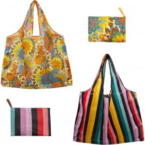 Sac de Courses Pliable Pochette Grand Sacs à Provisions s Shopping Bag Pochette Sac d'Épicerie Lavable pour Shopping Voyage Supermarché.[A148] - Neuf
