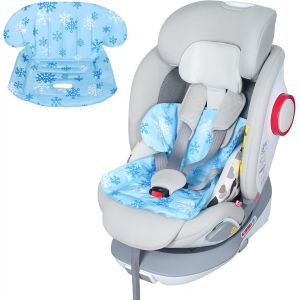 Subzonal-Siege Auto Bebe Coussin R&eacute;frig&eacute;rant En Gel, R&eacute;versible Si&egrave;ge Auto B&eacute;b&eacute; Protection De Si&egrave;ge De Voiture Pour L'apprentissage De La Propret&eacute;, Convient Aux Siege Auto Enfant, Poussettes, Bleu - Neuf