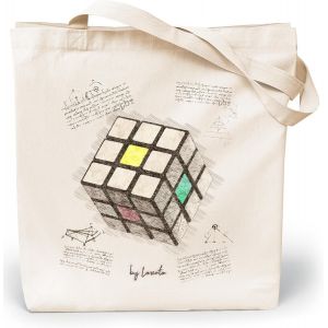 SJZG-Tote Bag Femme - Sac Cabas Femme Original - Tote Bag Coton 100% Grand 35 X 42 X 8 Cm - Sac Fourre Tout En Toile - Neuf