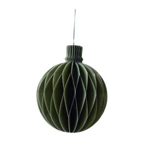 No&euml;l en Nid d'abeille de la Balle Ornement de No&euml;l Suspendus Pendentif pour l'&Eacute;tude d'Int&eacute;rieur de Mur Vert - Neuf