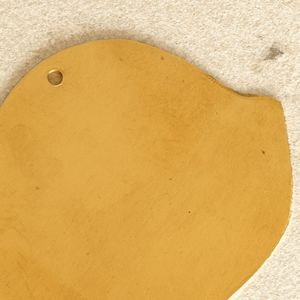 D&eacute;co murale poisson en laiton m&eacute;tal dor&eacute; 9x7 cm - Neuf