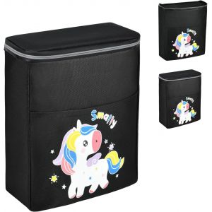 Panier De V&eacute;lo, Tissu Oxford Imperm&eacute;able Panier Velo Enfant, Accessoires V&eacute;lo Enfants, Convient Au Scooter De Tricycle De V&eacute;lo D'&eacute;quilibre Pour Enfants - Neuf