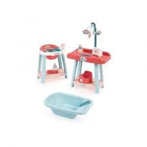 Ensemble nursery 3 en 1 Ecoiffier pour poupons 32 cm Coloris unique - Neuf