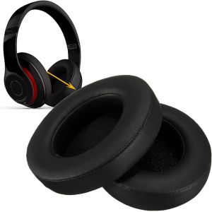 KAL-Coussinets D'Oreille De Remplacement Compatible Avec Beats Studio 2 2.0, Studio 3 3.0, B0500, B0501 De Casque Oreilles Cache-Oreilles Couverts, Mousse À Mémoire Coussinets D'Oreille - Neuf