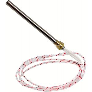 Pellet Stove Spark Plug | Heating Element | Length: 160 mm | 3/8 Inch Connection | Diameter: 9.5 mm | Power: 280 W | Voltage: 220 V | Fast Heat - Neuf