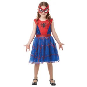 Robe Tutu Spider-Man Fille - Taille: 3 &Agrave; 4 Ans (90 &Agrave; 104 Cm) - Neuf