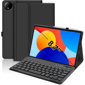 Chenquansarl-Coque Clavier Pour Redmi Pad Se 8.7'',Clavier Pour Redmi Pad Se 8.7 2024,Azerty Français Étui Clavier Magnétique Bluetooth Sans Fil Etui Housse Avec Pen Holder Pour Redmi Pad Se 8.7 Pouces¿No - Neuf