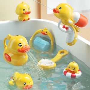 Jouets De Bain Pour Bébé, 8 Pièces, Pour Enfants De 3, 4, 5 Et 6 Ans, Canard En Caoutchouc À Remonter, Jouets De Bain Pour Bébé, Cadeau Pour Enfants - Neuf