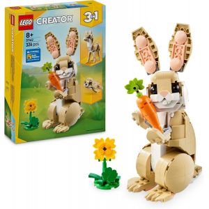 Kalanka-Creator 3-En-1 L¿Adorable Lapin - Jouet De Construction - Figurine D'animal Se Transformant En Lama Ou En Phoque - Cadeau D'anniversaire Original Pour Fille Ou Garçon Dès 8 Ans 31162 - Neuf