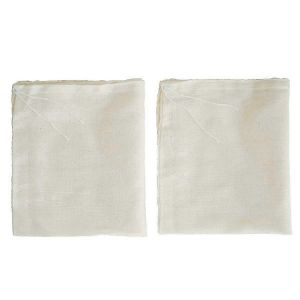 Sacs en étamine,passoire à lait de noix,sac d'infusion à froid,100 % coton biologique non blanchi - Neuf
