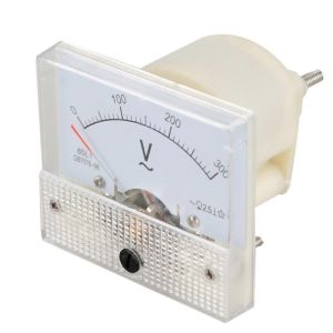 85L1 AC 0-300V Voltmètre de panneau d'aiguille analogique Voltmètre - Neuf