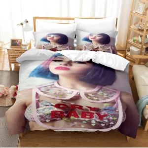 Parure De Lit Imprimee En 3d M-Melanie Martinez, Taie D'oreiller, Album De Maison De Poupée, Housse De Couette, Simple, Double, Double, Queen, King Size, Cadeaux Pour Garcon S Et Filles - Neuf