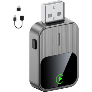 Adaptateur Carplay Sans Fil 2025-Mise &Agrave; Niveau Carplay Filaire Vers Mini Usb Et Bouton De R&eacute;initialisation-Design Pour Voitures Avec C&acirc;ble Int&eacute;gr&eacute; Apple Carplay-Facile &Agrave; Utiliser-Plug&Play - Neuf