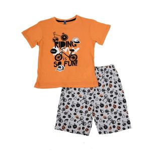 Ensemble Pyjama Short Gar&ccedil;on - Neuf