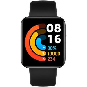 Poco Watch (Black), Mesure Spo2, Rythme Cardiaque, &Eacute;cran Amoled De 1,6"", Gps, R&eacute;sistance &Agrave; L'eau Atm, Noir, Version Italienne, Unique[Z2124] - Neuf