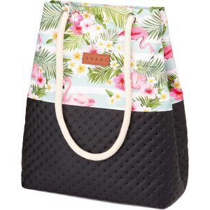 SJZG-Grand Sac Furre-Tout En Toile Pour Femme - Tote Bag Pour Shopping - Neuf