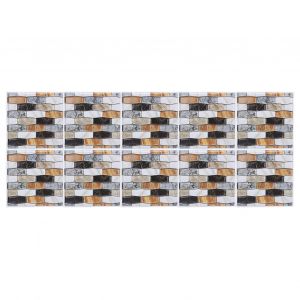 Hjlian Lot De 10 Autocollants Pour Carrelage, Papier Peint Anti-Collision, Pour Decoration De Salon Et De Maison - Neuf