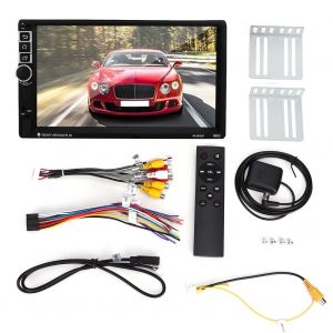 Autoradio universel 8802, navigation GPS, Bluetooth, WiFi, lecteur audio MP5 - Neuf