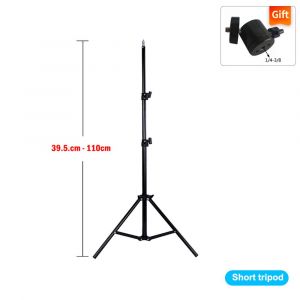 Trépied extensible pour haut-parleur de voyage,support de budgétaire,accessoires de montage,rotule pour ordinateur portable,appareil photo reflex numérique,extérieur,110cm,160cm - Type 110cm #C - Neuf