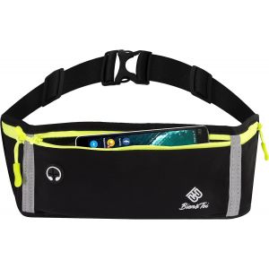 KALANKA-Ceinture de Course Smartphone, Banane de Sport Etanche/Sac Running Belt/Sacoche Pochette Telephone Portable/Etui iphone/Samsung/Huawei/xiaomi/redmi/reglable de S au 5 XL pour Homme/Femme - Neuf