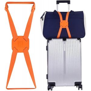 Sangles de bagages Sac élastiques pour ajouter un sac Facile à voyager Valise Sangle élastique Belt-Good - Neuf