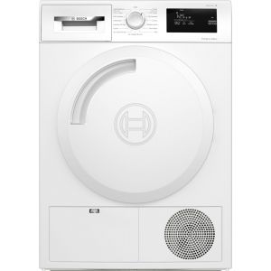 Sèche-linge pompe à chaleur Bosch WTH83013FR - Série 4 - 7 Kg - 65 dB - Blanc - Neuf