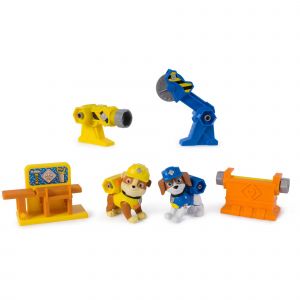 Rubble & Crew PACK DE 2 FIGURINES MISSION OUTILS Ruben & Compagnie - Neuf
