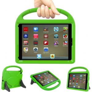 LORANKA-&Eacute;tui iPad 9,7 pour Enfants 2018/2017 iPad 6/5e g&eacute;n&eacute;ration &Eacute;tui &iquest; l&eacute;ger r&eacute;sistant aux Chocs pour Enfants avec poign&eacute;e et Support pour iPad Air/iPad Air 2/iPad Pro 9,7"" Tablette &iquest; Vert - Neuf