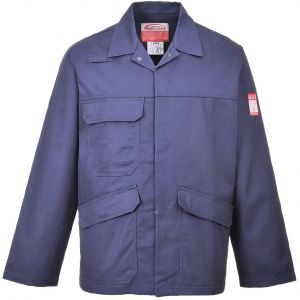 Veste De Travail Ignifug&eacute; Portwest Bizflame Pro Bleu Marine Xxl - Neuf