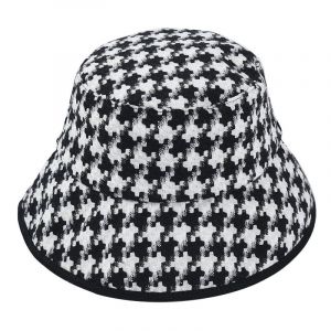 Chapeau De Pêcheur Pour Femme, Chapeau De Soleil De Plage, Voyage, Coton, Couleur À Carreaux, Ca - Neuf