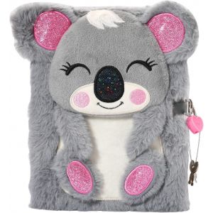 Carnet Koala En Peluche Pour Enfants,160 Pages,Journal Intime,Cadeau D'anniversaire De Noël Pour Enfants - Neuf