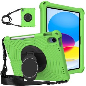 Coque En Silicone Spider King Pour Ipad 11 (11e G&eacute;n&eacute;ration) Et Ipad 10,9 (10e G&eacute;n&eacute;ration) 2022/2025 - Vert - Neuf