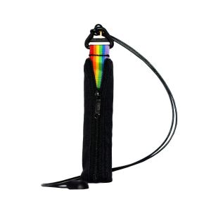 Trahoo-, Étui De Protection Pour E-Cigarette, Modèle Xs, Compatible Avec Myblu Et Similaires, Cordon 100 Cm, Noir, Unisexe, En Tissu (Pride) - Neuf
