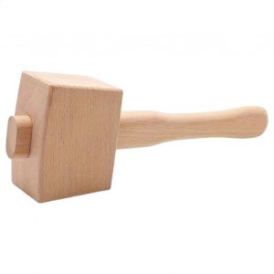 Maillet En Bois Manuel Pour Le Travail Du Bois, Outil De Menuisier Robuste De Taille Standard. - Neuf