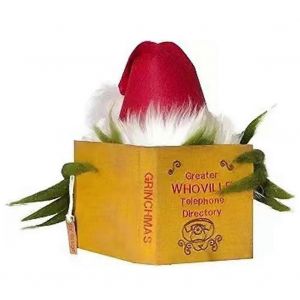 D&eacute;coration de sapin de No&euml;l &agrave; carreaux, poup&eacute;e en peluche amusante, r&eacute;f. : 4960 - Neuf