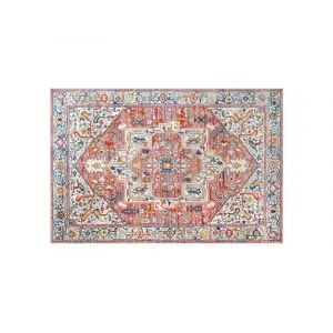 Tapis Rectangulaire Rouge Antid&eacute;rapant Pour Chambre, Salon Et Cuisine (120 X 160 Cm) - Neuf