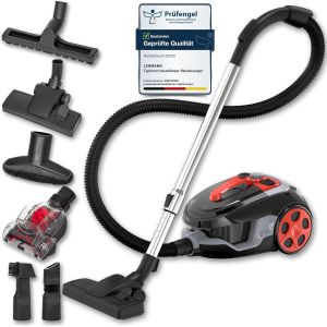 Aspirateur Cyclonique Sans Sac Typhoon 4000 Watt | Avec Jeu D'Accessoires | Aspirateur Puissant Avec Jeu De Buses | Filtre Hepa, Brosse Turbo, R&eacute;servoir &Agrave; Poussi&egrave;re 2,5 L - Neuf