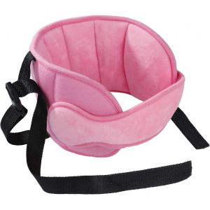 Bébé Voiture Appui-Tête Réglable Automatique De Sécurité Pour Enfant Au Siège Du Transporteur, À L'aise Cale Nuque Oreiller À La Tête De L'attachement Titulaire De Repos Protéger Coussin, Rose - Neuf