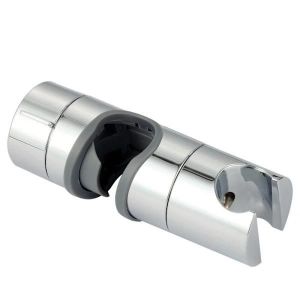 Titulaire Douche à main pour les 18-25 mm Réglable tringle de Douche incurvée, Argenté - Neuf