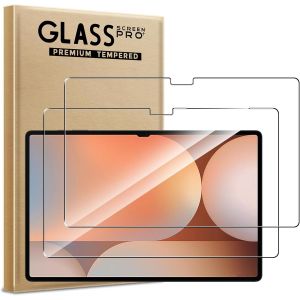 [Lot De 2 Verre Tremp&eacute; Pour Samsung Galaxy Tab S10 Ultra/S9 Ultra 14.6 Pouce,Film De Protection D'&eacute;cran Avec Haute Transparence &Agrave; 99%,Anti-Trace Protecteur Avec Duret&eacute; 9h Glass - Neuf