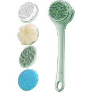 Sjzg-Brosse De Douche Électrique | Brosse De Nettoyage Intensive,Nettoyant Étanche À Rotation Automatique Pour Le Corps Entier Hommes Et Femmes Spa Salle De Bain - Neuf